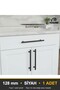 Best Black 128 mm Handle Luxury Country Kitchen Furniture Cabinet Drawer Handle - 7