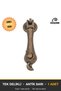 Damla Sarkaç Antique Yellow Button Handle Luxury Country Kitchen Furniture Cabinet Drawer Handle - 8