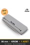 Recessed Chrome 96 mm Handle Luxury Country Kitchen Furniture Cabinet Drawer Handle - 6