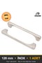 Marsel İnox 128 mm Handle—Luxury Country Kitchen Cabinet and Drawer Handle - 3