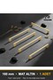 Delicate Matte Gold 160 mm Handle Luxury Country Kitchen Furniture Cabinet Drawer Handle - 4