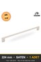 Delicate Handle - Luxury Country Kitchen Cabinet Drawer Handle, Satin, 224 mm - 3
