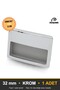 Recessed Chrome 32 mm Handle Luxury Country Kitchen Furniture Cabinet Drawer Handle - 4