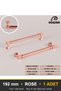 Zümra Rose 192 mm Handle - Luxury Country Kitchen Cabinet and Drawer Handle - 3