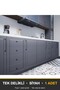 Efsun Black Button Handle Luxury Country Kitchen Furniture Cabinet Drawer Handle 30 mm Diameter - 6