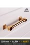 Zümra Gold 224 mm Handle—Luxury Country Kitchen Cabinet and Drawer Handle - 5