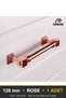 Zümra Rose 128 mm Handle—Luxury Country-Style Kitchen Cabinet and Drawer Handle - 5