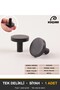Efsun Black Button Handle Luxury Country Kitchen Furniture Cabinet Drawer Handle 30 mm Diameter - 4