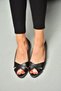 Black Women's Sandals B726109909 - 2