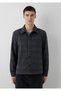 Wool Blend Checked Anthracite Shirt, Regular Fit / Standard Cut 0220366-A7307 - 3