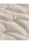 Marshmallow Ruffled Bedspread Set (Single / 180x240) PATTERN: BEIGE - 3