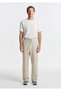 Beige Knitted Interlock Trousers 0010521-70322 - 3