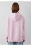 Logo Printed Hooded Pink Sweatshirt 1600361-86959 - 6