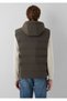 Hooded Khaki Puffer Vest Regular Fit / Normal Cut 0110619-71542 - 6