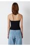 Black Strapless Top Fitted / Bodycon Cut 1614387-900 - 6