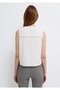 White Blouse with Lace Detail 1211645-620 - 8