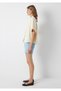 Soft-Premium Modal and TENCEL™ Blend Yellow Oversized Shirt / Loose Fit 1211488-70067 - 5