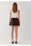 Women's Denim&Canvas Shorts M1410258-70236 - 6