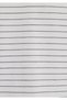 Striped Ecru T-Shirt Loose Fit / Comfortable Loose Cut 0613334-70057 - 7