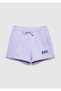 Printed Purple Shorts 7410002-70523 - 3