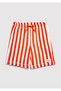 Striped Orange Shorts 6410032-91484 - 2