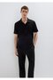 Black Black Polo T-Shirt Regular Fit / Normal Cut 0613372-900 - 3