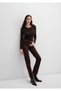 New York Brown Gabardine Trousers 101441-91340