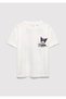 Kuromi Printed Ecru T-Shirt Loose Fit / Comfortable Loose Cut 7610413-70057 - 2