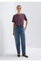 Leila Premium Blue Hazy Dark Jean Trousers 1010600-A1572 - 2
