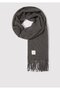 Tasseled Anthracite Scarf 198940-25817 - 2