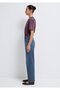 Leila Premium Blue Hazy Dark Jean Trousers 1010600-A1572 - 4