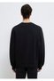 Bisiklet Yaka Siyah Basic Sweatshirt 0S10276-900 - 6