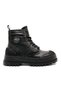 102-24605-Z Theresa Leather Unisex Boots Black - 2
