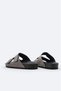 Men's Gray Double-Strapped Lightweight Comfortable Sole Sandals Slippers A61Y8301 - 5