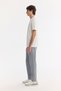 Men's Ecru Crew Neck Breathable Soft Touch Printed Regular Fit T-Shirt A61Y1021 - 3