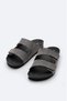 Men's Gray Double-Strapped Lightweight Comfortable Sole Sandals Slippers A61Y8301 - 2