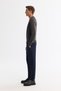 Men's Anthracite Crew Neck Non-Pilling Knitwear Sweater E 005000 - 3
