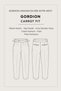 Men's Black Side Buckle Viscose Blend Easy-Iron Carrot Fit Trousers A52Y3043 - 2