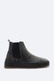 Men's Anthracite 100% Suede Leather Flexible and Durable Light Thermo Sole Chelsea Boots B 008009