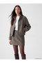 I Beli Zippered Mini Tweed Skirt from Freezen Store