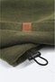 Men's Khaki Fleece Basic Neck Collar Beanie and Gloves Set B 009250 - 5