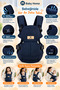 Harmony-Supported Baby Carrier and Carry Bag - Ergonomics, Ease of Use, and Modern Design