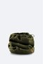 Men's Khaki Fleece Basic Neck Collar Beanie and Gloves Set B 009250 - 2