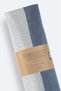 Men's Navy Blue Striped 100% Cotton Peshtemal A51Y8203 - 6
