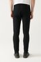 Men's Black 5-Pocket Stretch Canvas Slim Fit Trousers B003001 - 4