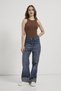 Sleeveless Snap-Fastened Stretch Bodysuit - 3