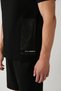 Men's Black Printed Crew Neck Soft Touch Regular Fit T-Shirt A41Y1328 - 5