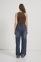 Sleeveless Snap-Fastened Stretch Bodysuit - 6