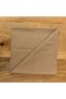 Placemat, Duck Linen, Fabric Napkins, Wheat Color, Pack of 6 - 4
