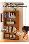 Modern Wooden Bookshelf with 3 Drawers, 160cm Tall Freestanding Bookcase, Multi-Tier Display Shelf, Space-Saving Storage Cabinet for Bedroom, Living Room and Office, 50 x 40 x 160cm - 4